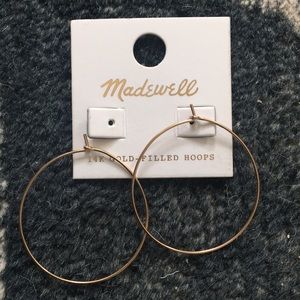 Madewell 14K Gold Filled Hoops